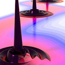 quantum droplet illustration