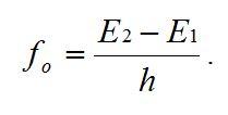 atomic oscillator equation
