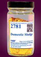 Posterized image of NIST SRM 2781: Domestic Sludge