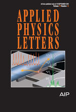 The cover of Applied Physics Letters 99(12). Copyright (2011) The American Institute of Physics.