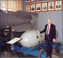 Stephen Younger in his lab