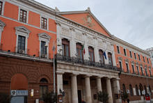 Exterior shot of the Teatro Piccinni
