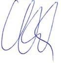 signature of J. Ullrich, President, CCU