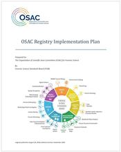 Cover of OSAC Registry Implementation Plan_November 2020