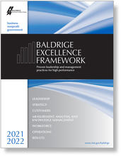 2021-2022 Baldrige Excellence Framework Business/Nonprofit cover artwork