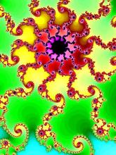 Colorful fractal