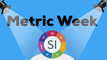 Graphic of SI Wheel with Metric Week Title