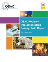 Cover page of OSAC's February 2021 Registry Implementation Survey