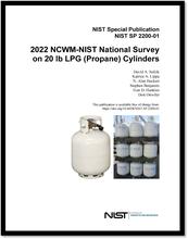Cover image of NIST SP 2200-01 featuring text and LPG cylinders