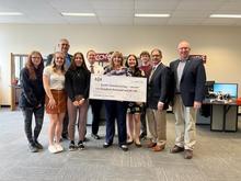 Pennsylvania Manufacturing Training to Career Grant check presentation