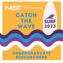 Catch the Wave, SURF 2023, NIST OWM Undergraduate Researchers