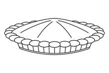 Outline of a Pie Plate