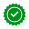 little green checkmark icon