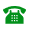 little green telephone icon