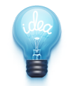 Idea Light Bulb Icon