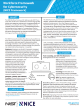 NICE Framework One Pager Image