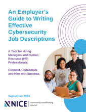 An Employer's Guide to Writing Effective Cybersecurity Job Descriptions Cover Page