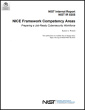 NICE Framework Competency Areas - Preparing a Job Ready Workforce Cover Page.png