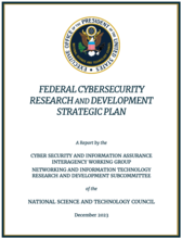 Federal Cyber Security Research and Development Plan cover