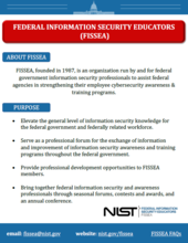FISSEA Fact Sheet Image