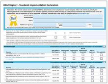 OSAC Registry Implementation Form