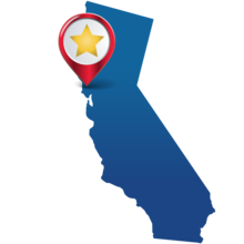 AIDRIFIC Awardee State Star graphic on Santa Rosa CA