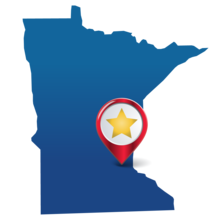PMT state star graphic of Bloomington, MN