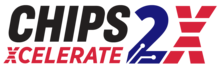 CHIPS for America Xcelerate 2X logo