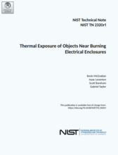 Thermal Exposure of Objects Near Burning Enclosures Report