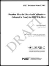 Breaker fires in electrical cabinets Draft Report