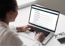 Image of Women on Computer