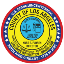 Los Angeles County, California ACWM seal