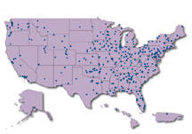 MEP map