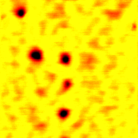 PMMA craters