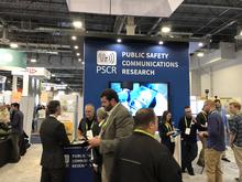 The PSCR booth at CES 2019.