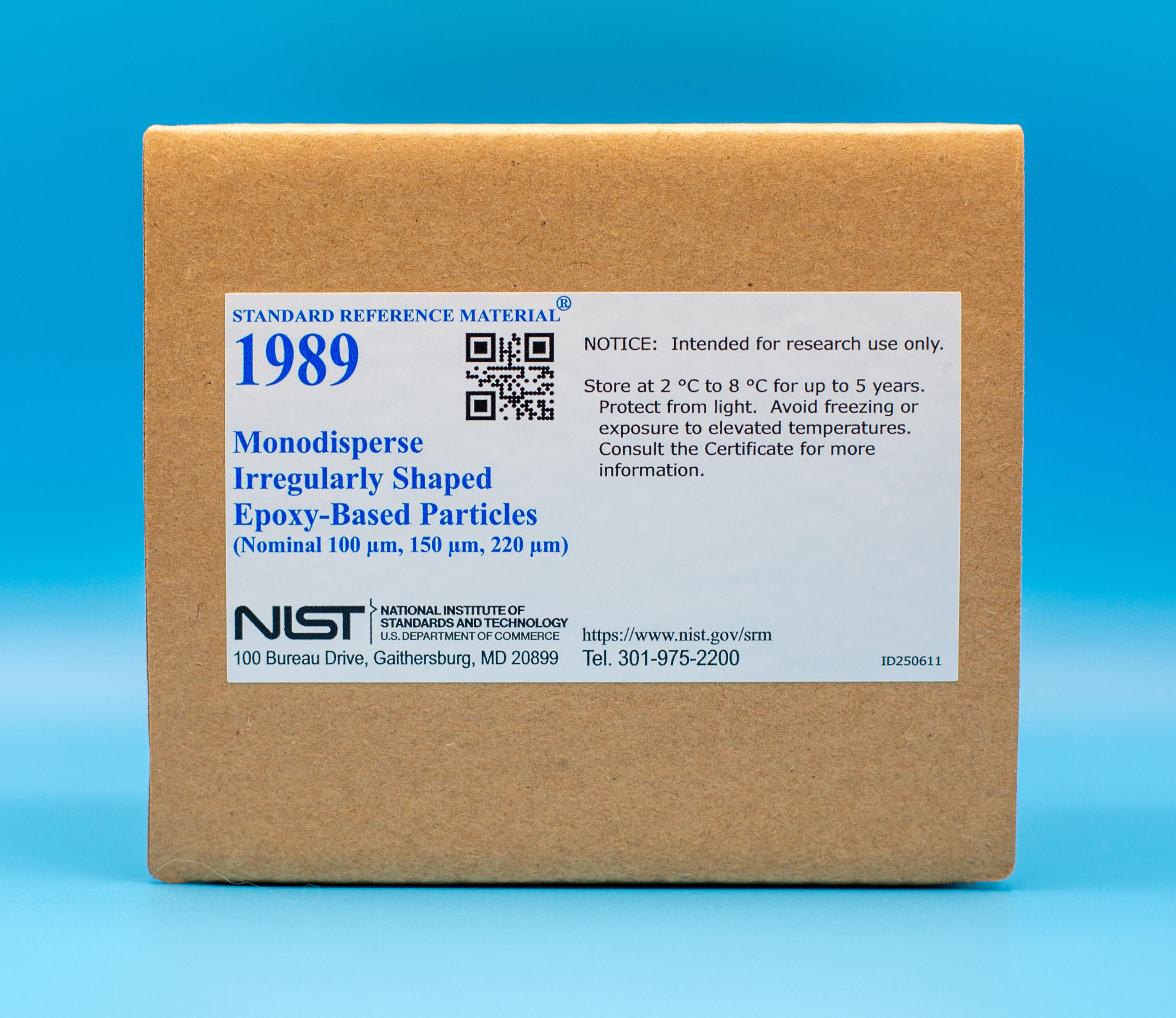 A Particle Size SRM for Training and Qualifying Visual