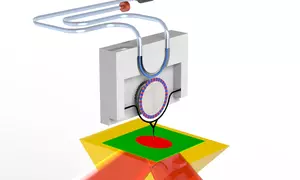 Optomechanical probe PTIR setup