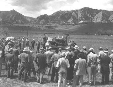 1951 NBS groundbreaking