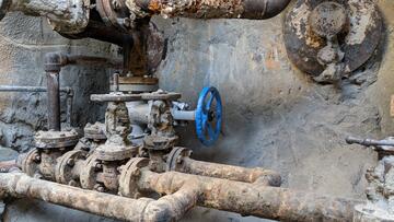 Photo of a steam pipe