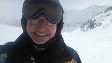 Walter Copan skiing 