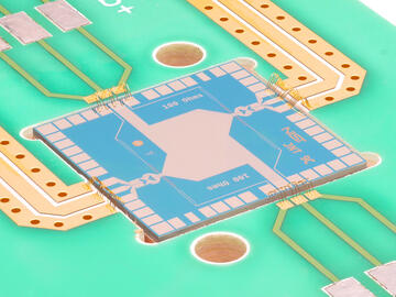 Johnson Noise Thermometry Chip