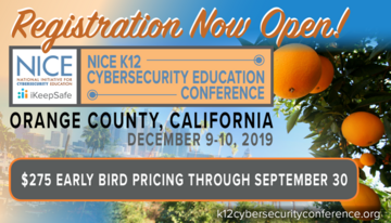 K-12 Conference Registration Open