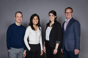 Christopher Soles, Katherine Evans, Polette Centellas, Edwin Chan