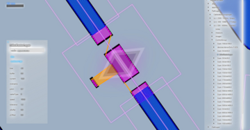 Figure 6. Input gds file is “sliced”