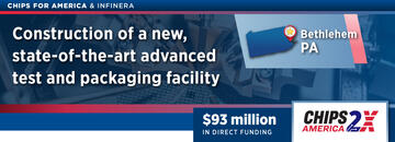 CHIPS for America & Infinera - Construction of a new, state-of-the-art advanced test and packaging facility