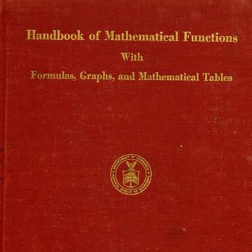 Handbook of Mathematical Functions