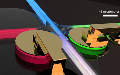 optical switching illustration