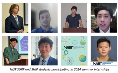 Summer Students Support Smart Connected Systems Research in NIST’s SURF and SHIP Programs