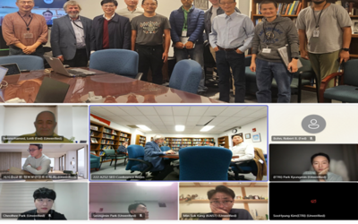 NIST Researchers Present 5G/6G Core Network Testbed to Korean Visitors