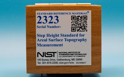 SRM 2323 - Step Height Standard for Areal Surface Topography Measurement